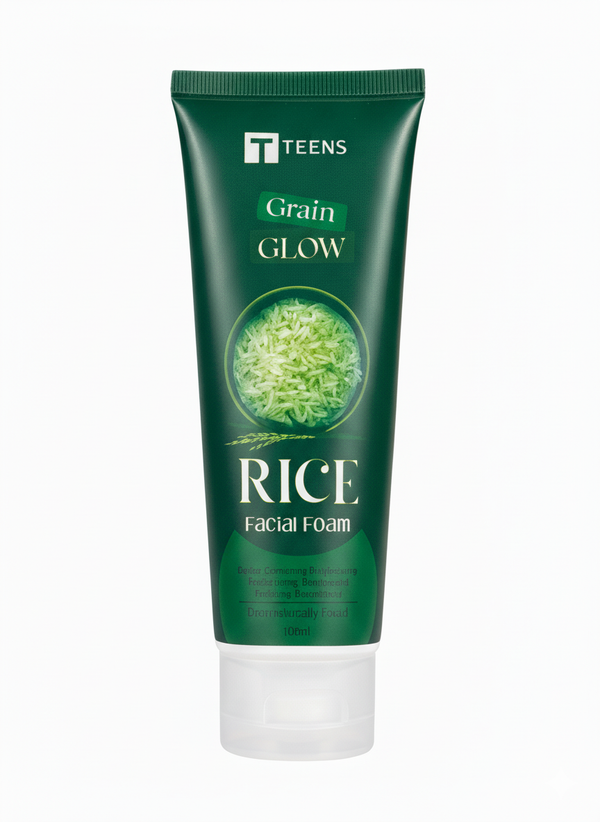 Rice Facial Foam – Glow Naturally Every Wash
