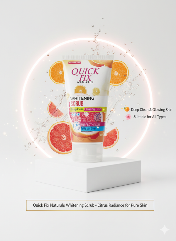 Quick Fix Naturals Whitening Scrub