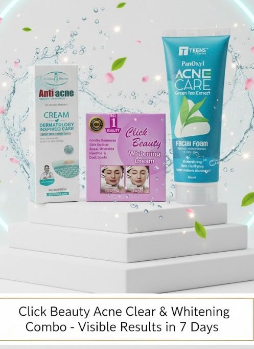 Click Beauty Acne Clear & Whitening Combo